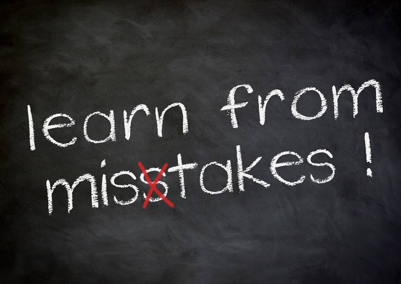 learn from mistakes